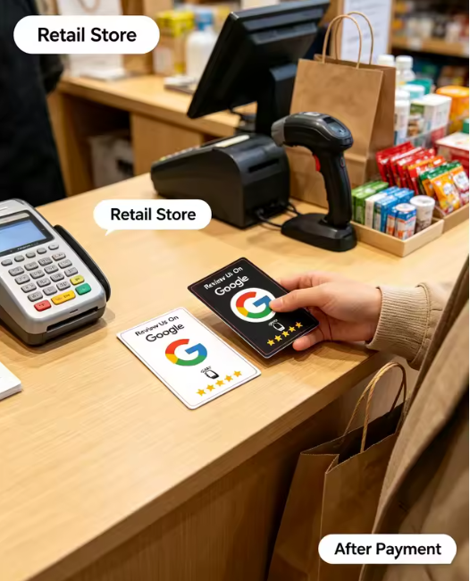 NFC cards per recensioni (base)